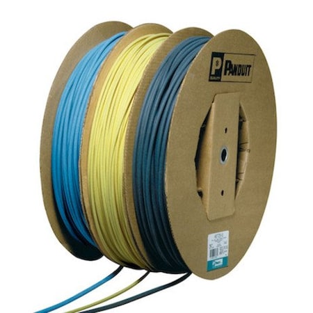 Panduit Heat Shrink Tube, Thin Wall, 2:1 I.D. Shrink Ratio, 1/2 in I.D. Before Shrinking, Black, 100 ft HSTT50-C